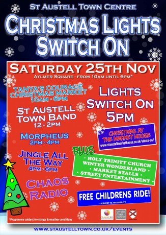 Christmas Lights Switch On 2023