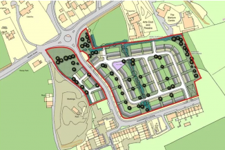 Planning proposal for 150 homes