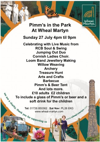 Pimm's in the Park, Sunday 27th July