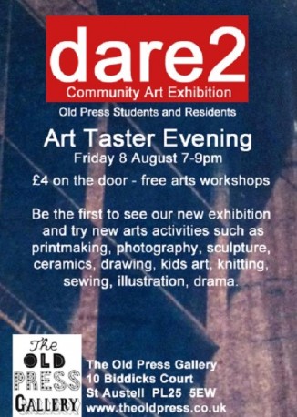 Dare 2- Community Art Exhibition - 8th August 2014