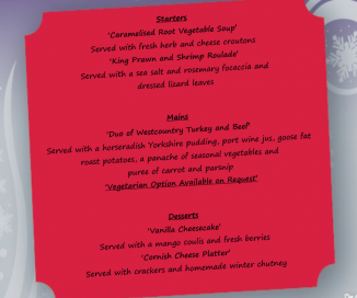 St Austell Businessman's Lunch - 18th December 2014