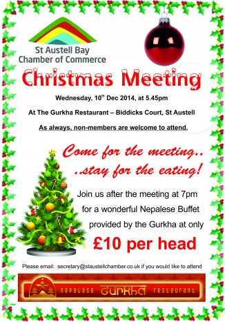 Christmas Buffet Networking Event