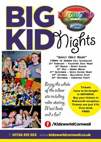 BIG KIDZ NIGHT (Adult Only)
