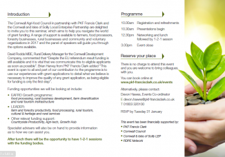 Seminar to assist in navigating European grant funding